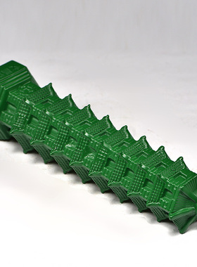 绿色木头文昌塔摆件家居客厅摆设