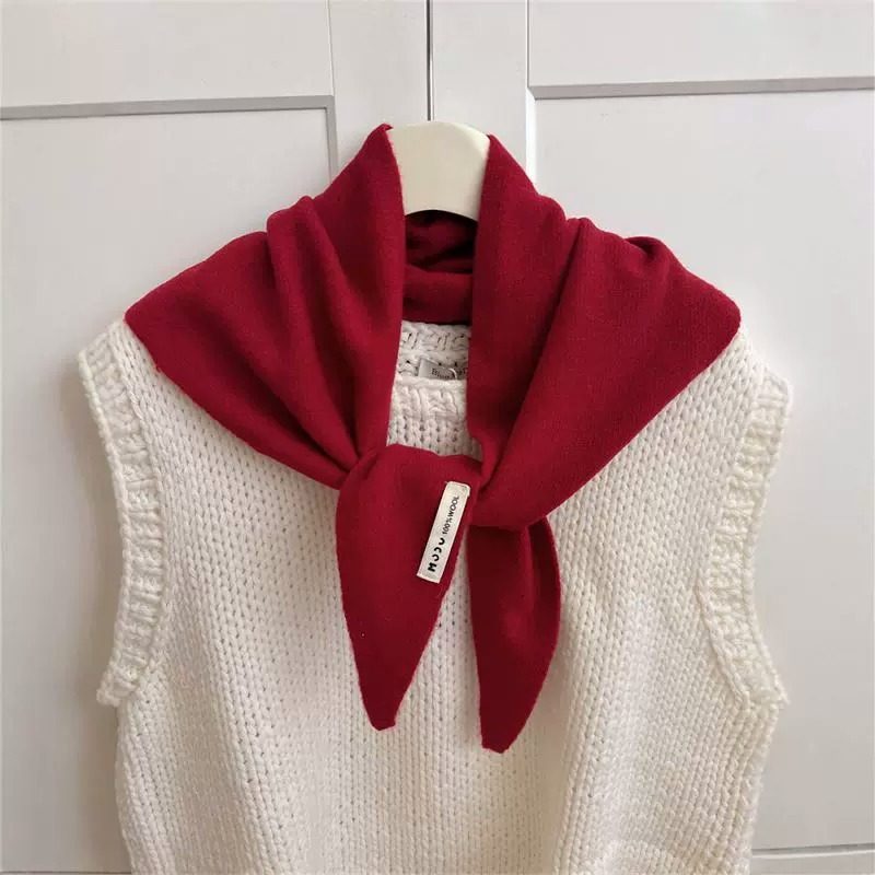 百分百羊毛澳毛针织三角巾女头巾围巾多功能保暖百搭纯羊毛披肩女,淘宝优惠券,粉丝福利购,淘宝优惠卷