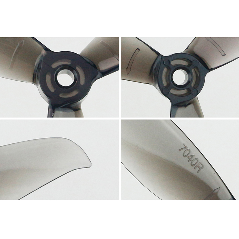 7040三叶桨7寸正反多轴固定翼航模飞机螺旋桨耐摔高速FPV穿越机 - 图2