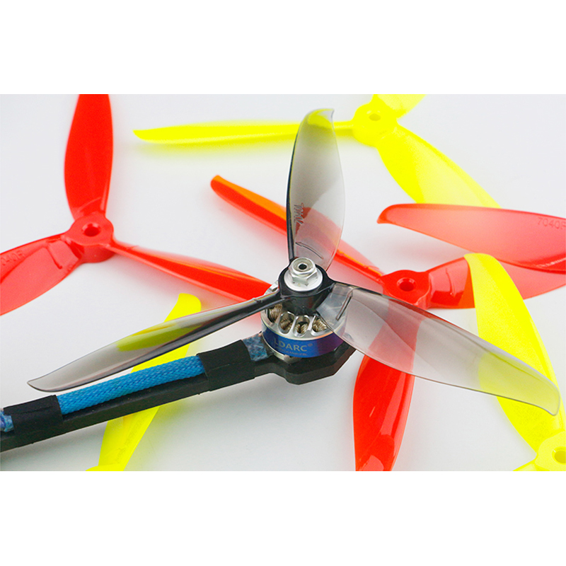7040三叶桨7寸正反多轴固定翼航模飞机螺旋桨耐摔高速FPV穿越机 - 图1