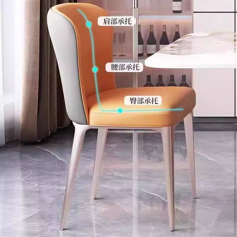 餐椅轻奢网红贝勒椅餐椅家用北欧软包休闲靠背椅子现代简约餐桌椅,淘宝优惠券,粉丝福利购,淘宝优惠卷