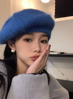 帽子贝雷帽出游韩系休闲女秋冬