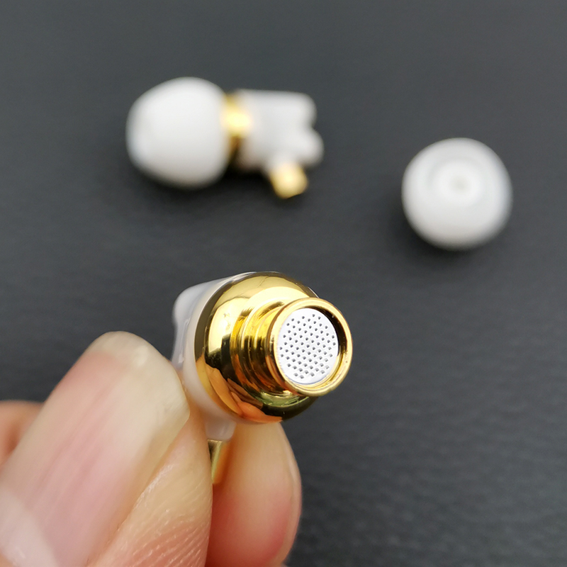 diy耳机ie800S发烧HIFI入耳式手机耳机定制mmcx插头IE800陶瓷白色 - 图1