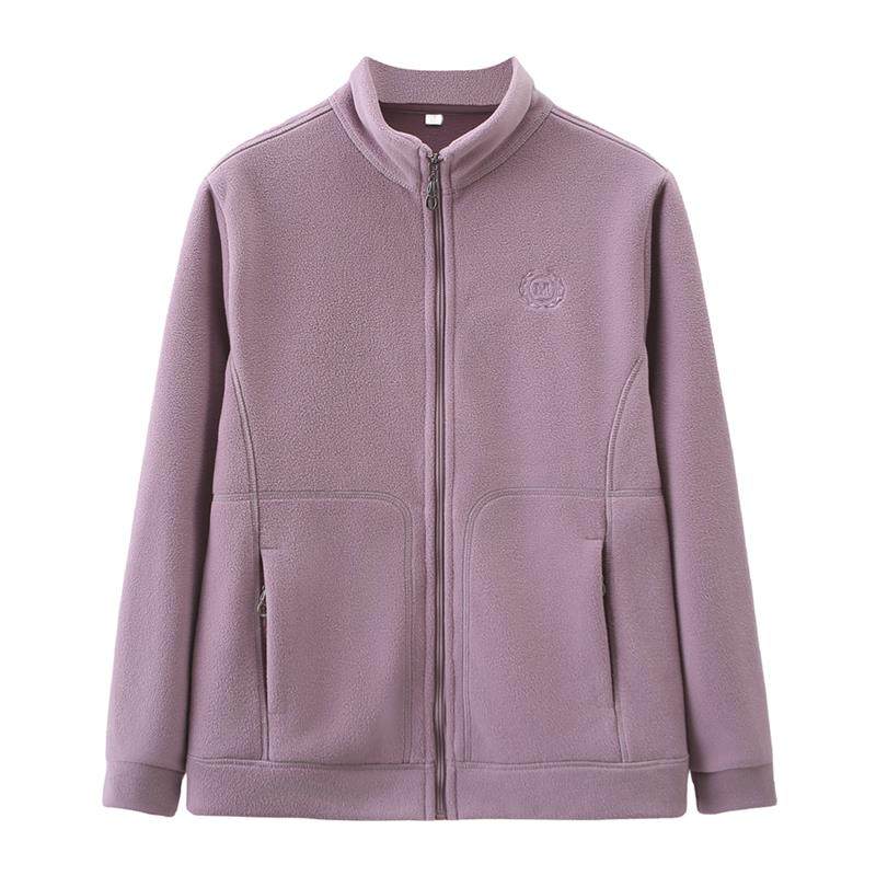 妈妈摇粒绒外套女中老年女装春秋装上衣老奶奶太太春装时尚抓绒衣,淘宝优惠券,粉丝福利购,淘宝优惠卷