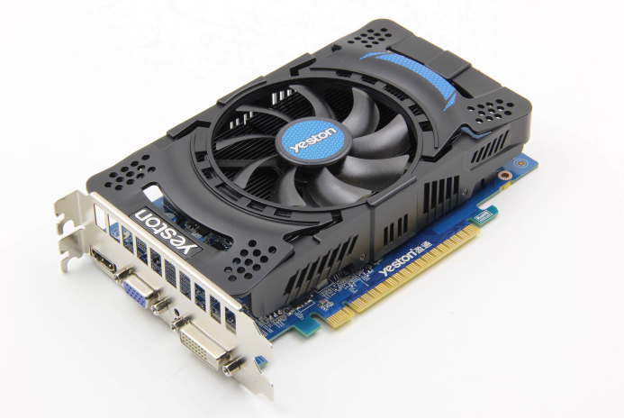 YESTON盈通GTX550Ti极速版 GTX750ti R7 240 R6770经典版显卡风扇 - 图1