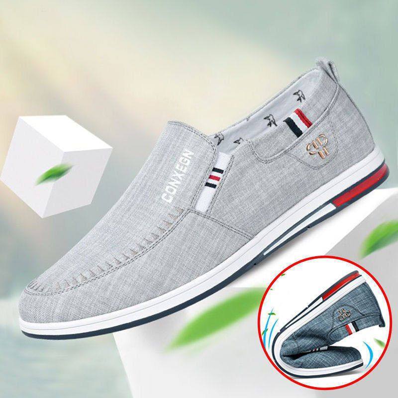 2026新款男鞋春季2021老北京布鞋男防臭懒人鞋帆布鞋百搭休闲鞋一,淘宝优惠券,粉丝福利购,淘宝优惠卷