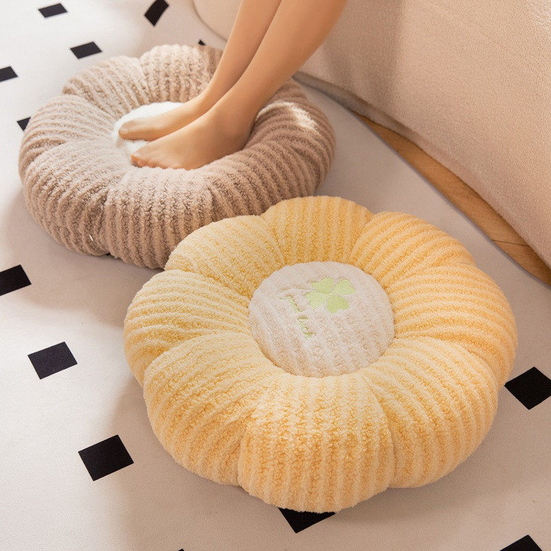 花朵蒲团坐垫椅垫地上坐墩榻榻米飘窗蒲垫儿童大号卧室座垫地板垫