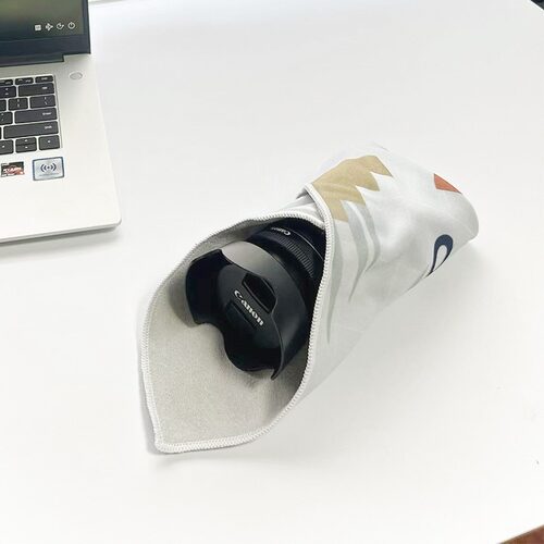 凌峰新款相机内胆包自粘百褶全包镜头包裹布袋收纳保魔术百贴布 - 图0