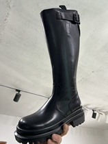 yy4078 Fetal Calf Leather High Boots Discount Women Shoes