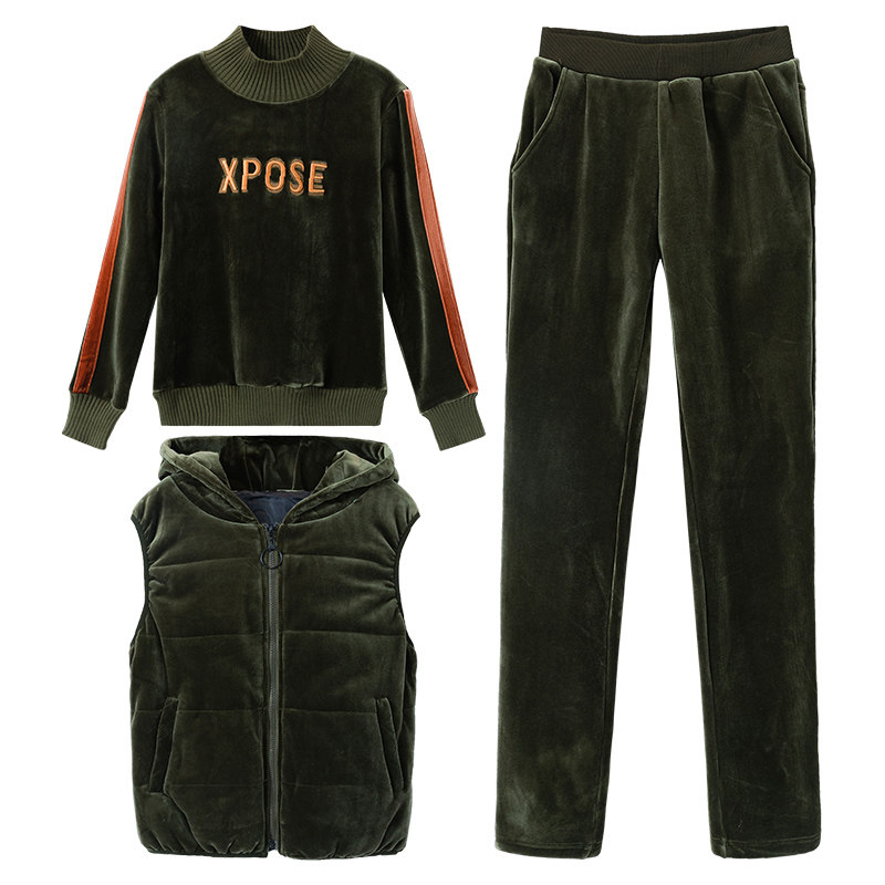 中老年人女装2020新款春秋冬装中年 伊栢中老年女装