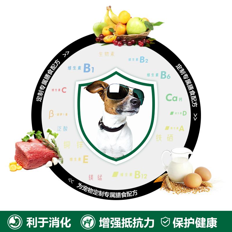 0耐威克全犬种老年犬主粮鸡肉味5斤通用型狗粮5kg10kg - 图2