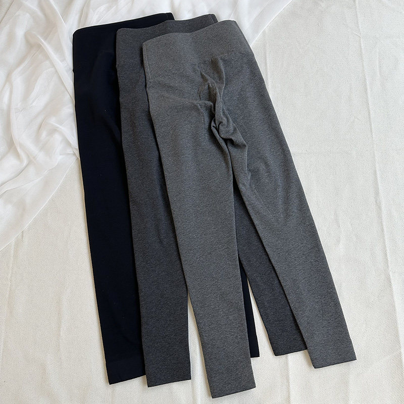 2025秋季新款精疏棉润肤磨毛轻塑打底裤女亲肤高弹九分裤外穿内搭,淘宝优惠券,粉丝福利购,淘宝优惠卷