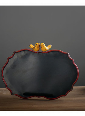 欧式风铁艺酒吧咖啡馆留言板包邮