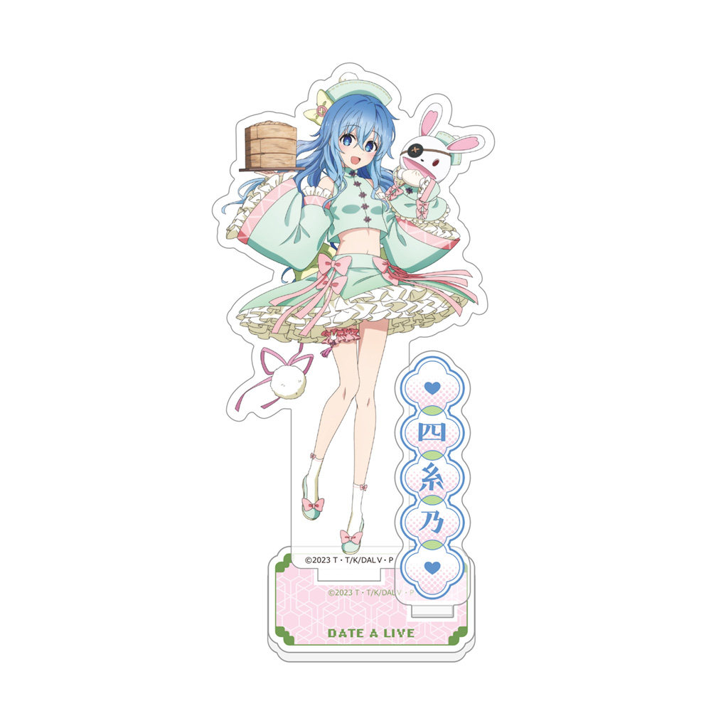 新款约会大作战粉彩中国风狂三十香琴里折纸四糸乃双插立牌摆件,淘宝优惠券,粉丝福利购,淘宝优惠卷