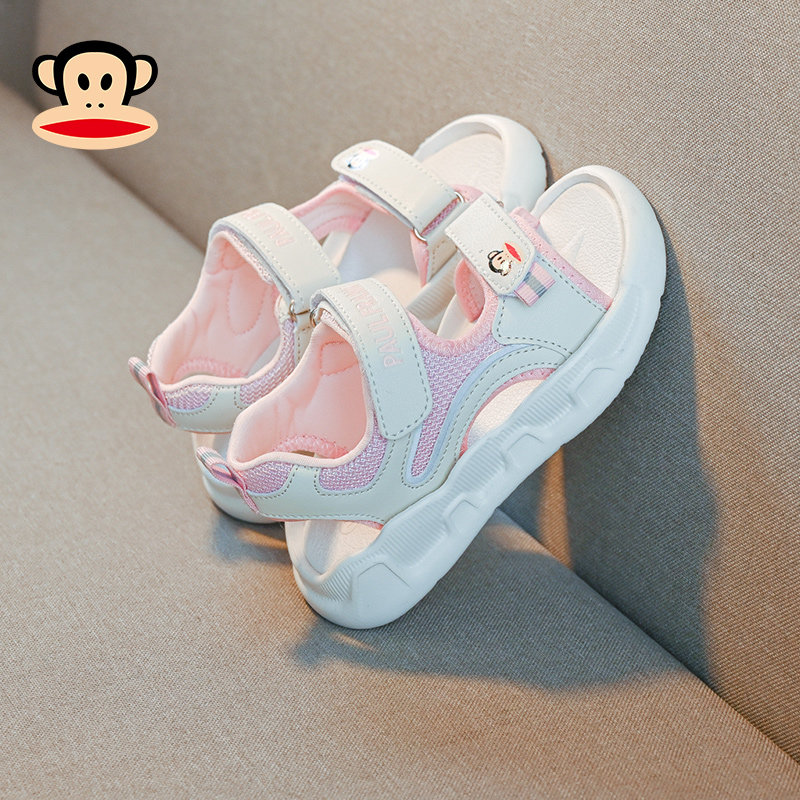 大嘴猴儿童凉鞋女孩夏款2023童鞋 paulfrank童鞋凉鞋