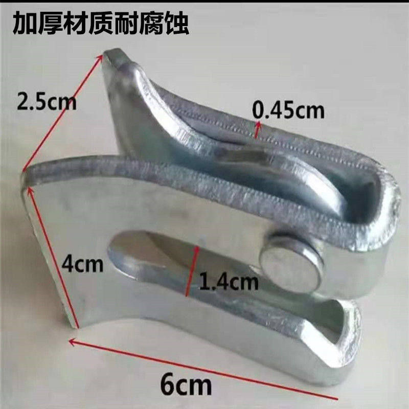 猪圈门配件铁门自动扣猪笼配件宠物门锁扣自动门栓自动扣养殖门扣,淘宝优惠券,粉丝福利购,淘宝优惠卷