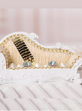 树脂工艺品创意欧式摆件首饰架耳钉戒指收纳摆件珠宝展示