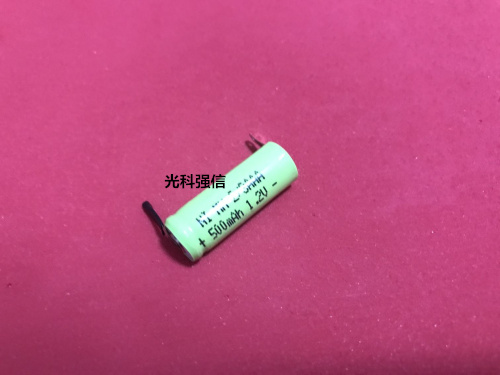 1.2V2/3AAA500MAH镍氢电池FLYCO电动剃须刀电池飞带焊片科电池 - 图0