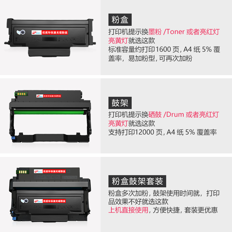 适用奔图TL-480粉盒P3380DN硒鼓PANTUM M7180DN打印机一体机墨盒 - 图1