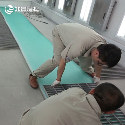 喷漆房烤漆房地棉空气过滤棉玻璃纤维棉漆雾过滤棉地棉漆雾毡 - 图0