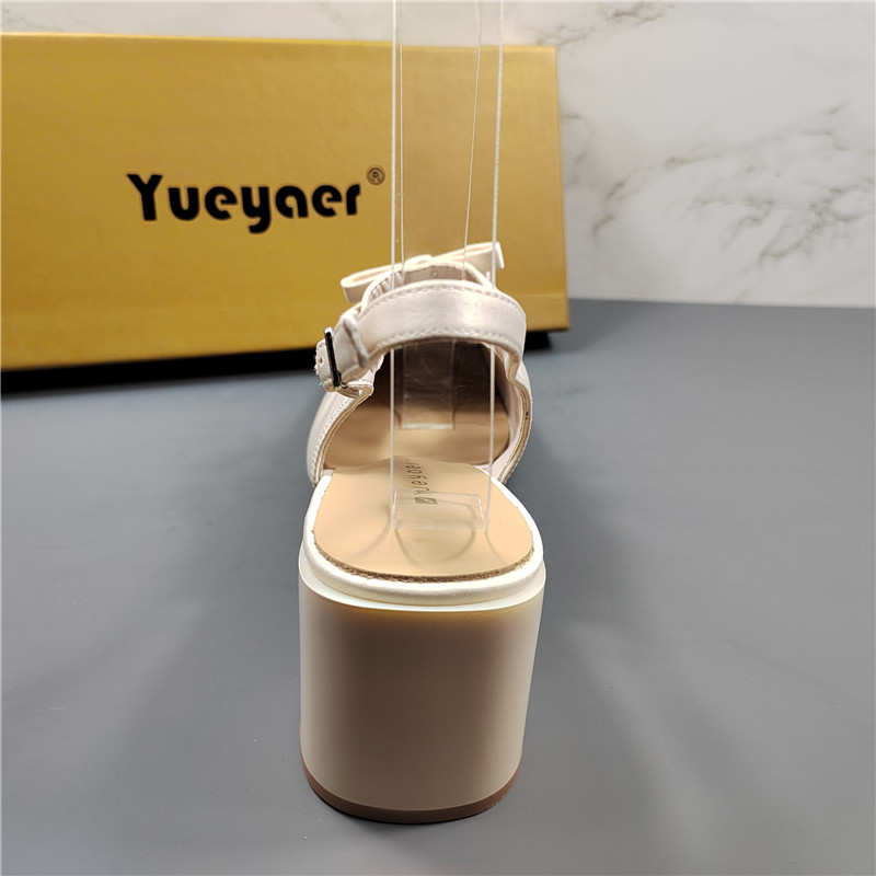 月芽儿正品法式方头玛丽珍鞋女2025年新款仙女风粗跟后空单鞋凉鞋,淘宝优惠券,粉丝福利购,淘宝优惠卷