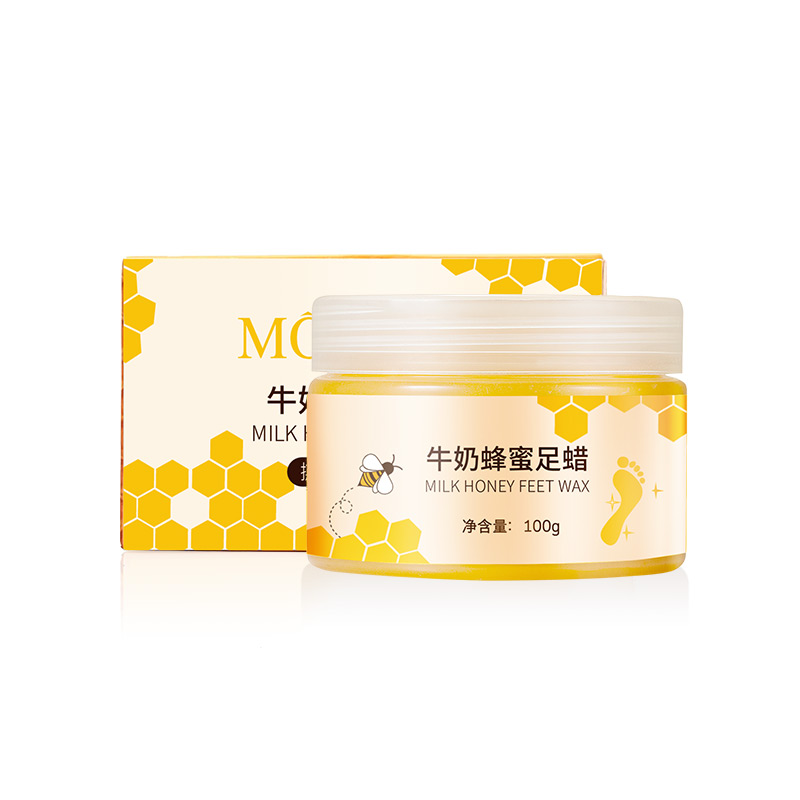 【买二送一】慕漾牛奶蜂蜜足蜡 慕漾鑫力达盛足膜
