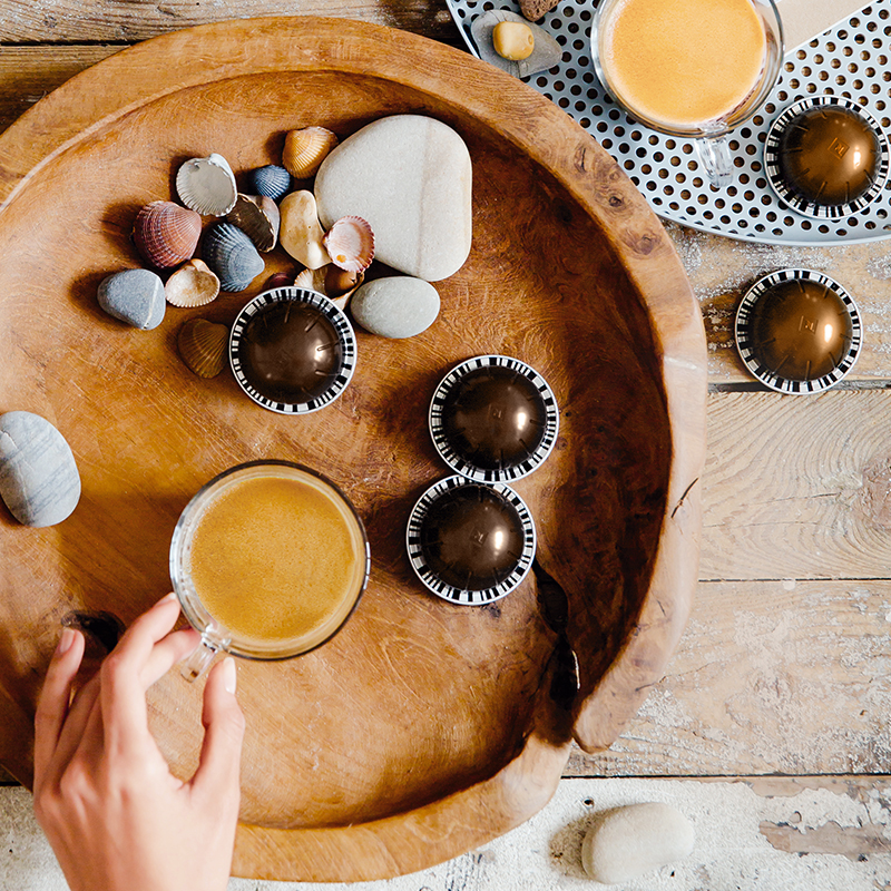 NESPRESSO奈斯派索胶囊咖啡 Vertuo系列甜美双份浓缩进口咖啡10颗