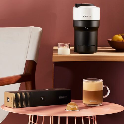 NESPRESSO奈斯胶囊咖啡 Vertuo烤榛果风味浓缩黑咖啡分离烘焙10颗 - 图1