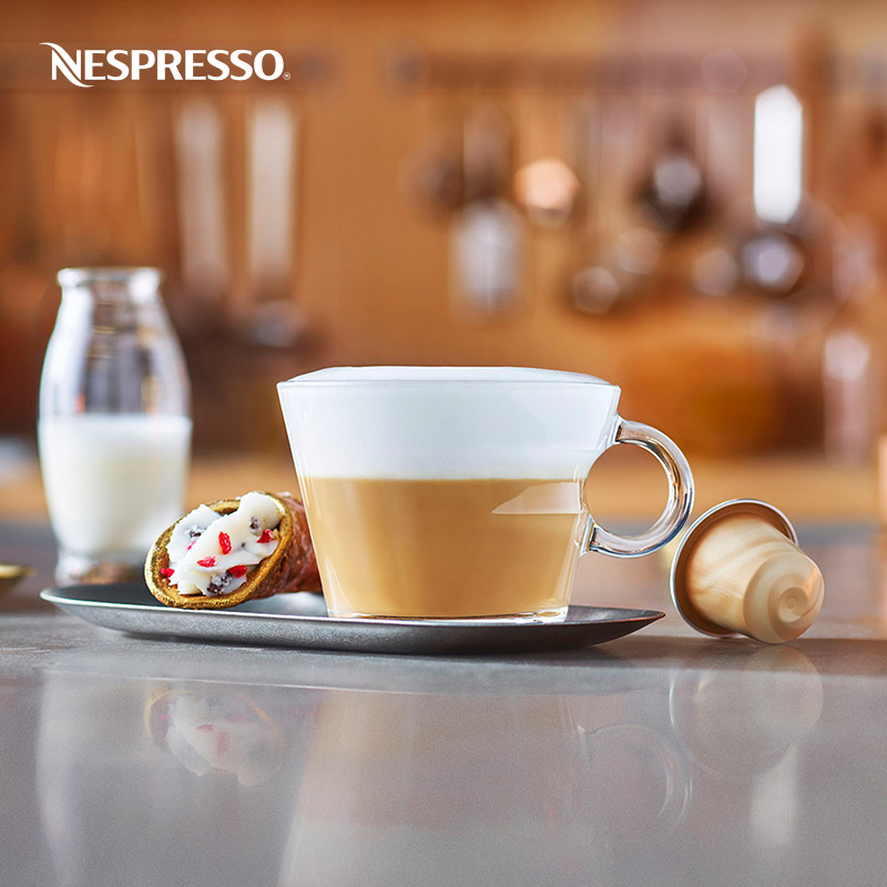 NESPRESSO雀巢胶囊咖啡 咖啡大师之作绮亚罗进口浓缩黑咖啡10颗装 - 图1