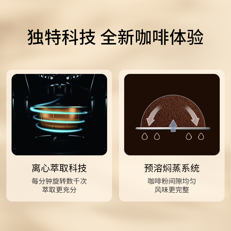 【万物经济学同款】NESPRESSO VP奈斯派索全自动家用进口咖啡机 - 图1