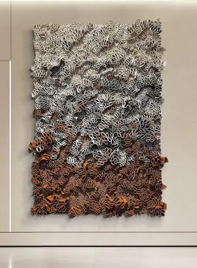 定制立体实物挂画 样板间客厅餐厅挂画 酒店民宿客房装饰画壁画