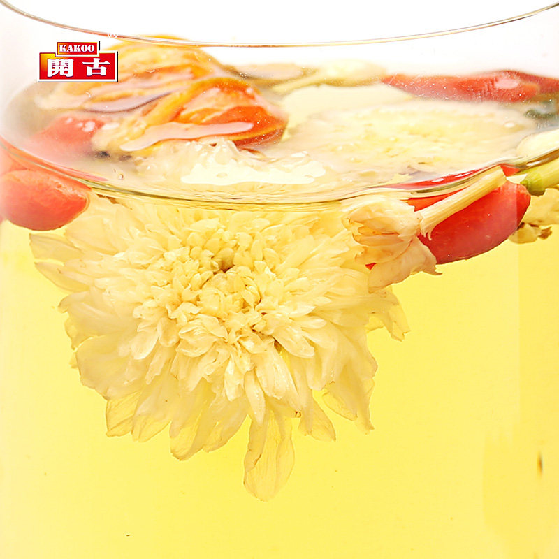 夏季清凉冰菊八宝茶含大麦50茉莉花 开古食品组合型花茶