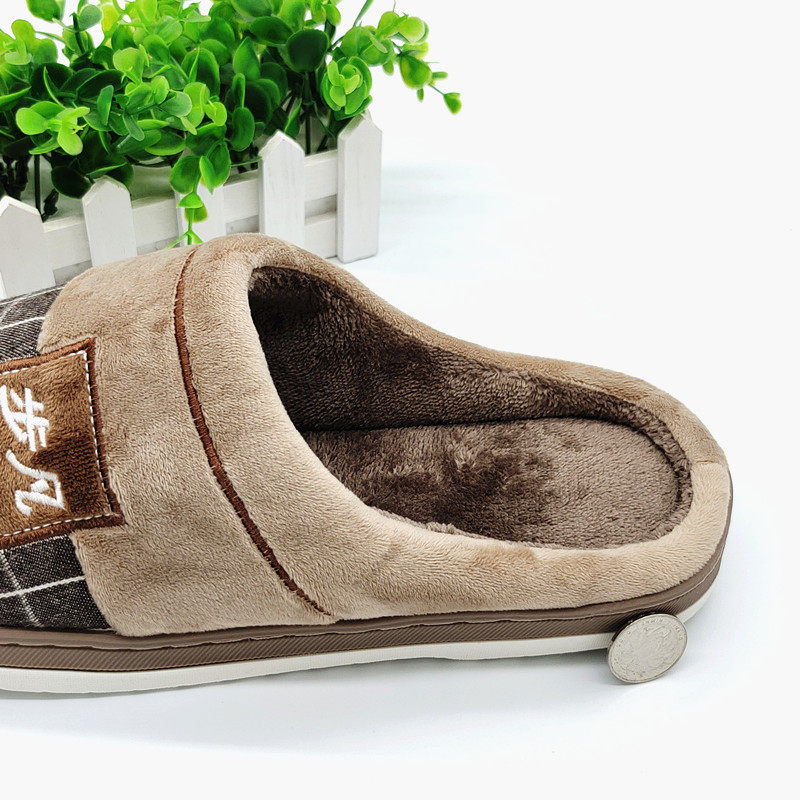 特价冬季加大码棉拖鞋男士特大号45 46 47 48厚底防滑保暖家居鞋,淘宝优惠券,粉丝福利购,淘宝优惠卷