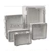 Plastic security monitoring power supply shell flip hinge