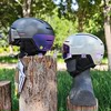 SALOMON ski helmet, helmet and snow goggles all in one