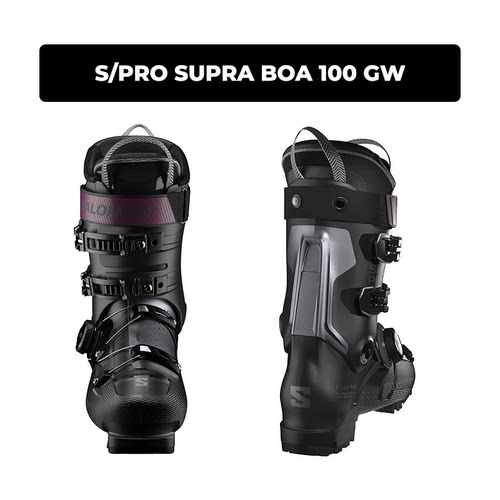 42滑雪SALOMON萨洛蒙双板滑雪鞋滑雪装备S/PRO SUPRA 系列 - 图1