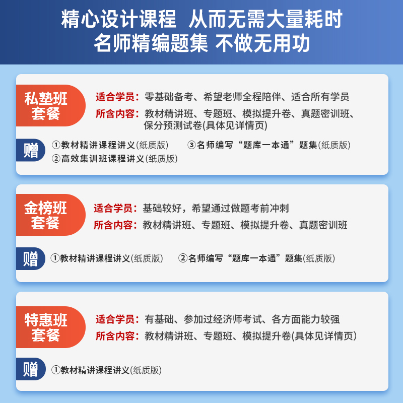2025年中级经济师网络课程视频课件教材网课题库李争赵照工商2024