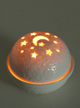 南笙陶瓷香薰炉香薰蜡烛摆件