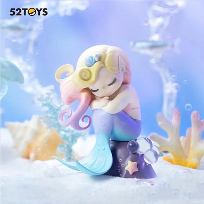 正版 Sleep海之精灵盲盒潮玩手办女孩可爱少女心章鱼水母车载摆件 - 图2