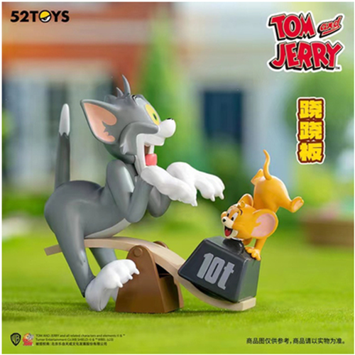 正版TOM and JERRY 猫鼠大作战盲盒潮玩猫和老鼠汤姆杰瑞车载摆件 - 图2