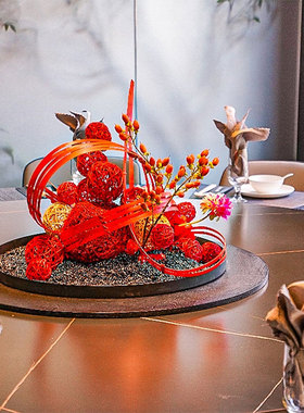 专业花艺师手工定制架构装饰花艺