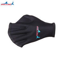 Swimming bracelet male and female 2MM diving gloves snorkeling surf anti-scraping and waterproof female hand gear equipped with black uniform code
