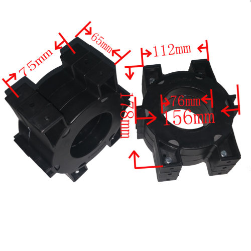 非晶纳米晶超微晶大功率电感磁芯外径130内径80高60MM护壳磁环 - 图0