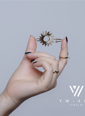 海外法国设计师风私人镀18k首饰