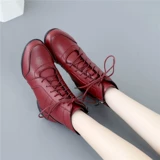 Туфли, танцующая обувь, зимние ботинки, флисовые высокие сапоги, коллекция 2023, из натуральной кожи, мягкая подошва