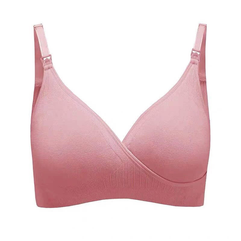 air交叉秋冬月子产后喂奶聚拢文胸 歌美姿哺乳文胸