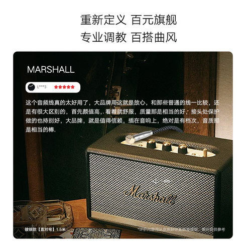 SKW高端发烧6N单晶铜镀银AUX音频线3.5公对公车载手机电脑音响线 - 图3