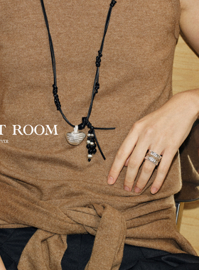 官方授权SOFT ROOM绑线编织镂空宽戒指女小众设计轻奢高级感配饰