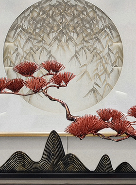 铁艺工艺品新中式玄关