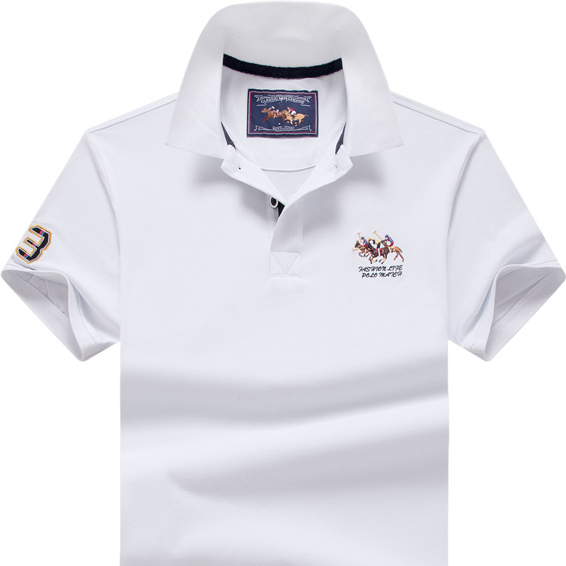 保罗2021新款男士短袖体桖0 polo衫 麦堡鹿T恤